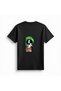 Women's Graphic Printed Thoughtful Character T-Shirt Helmet Design Relaxed Fit Casual Modern Stylish Elegant - 2