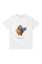 Children's Breakdance Graphic Printed Short Sleeve T-Shirt 100% Cotton Relaxed Fit Retro Style Casual Modern - 2