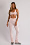 Seamless High Waist Flare Spanish Leggings - 2