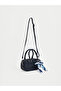 Esvab • Modern & Distinctive Women's Shoulder Bag with Leather Look and Scarf - 3