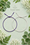 Purple and White Rope Bracelet Set Handmade Adjustable Macrame Lover Friend Bracelet