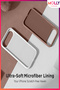 Neon Pink Liquid Inside Velvet Matte Silicone Case for iPhone 17 Air - 4