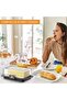 Butter storage box, cut packaging, yellow and white - 4