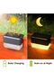 8 solar rail lights waterproof step lights. - 2