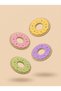 Donut Design Coasters Set of 4 |   Decorative Table Accessory – 9 Cm, 4 mm 3D Printed Decorative Coaster - 5