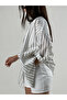 Striped White Women's Shirt Coc3314 - 2