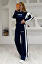 Soft Touch Modal Textured Hooded Tracksuit Set - 3