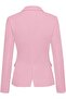 Women's Long Sleeve Formal Notch Lapel Button Down Blazer Pockets Jacket - 3