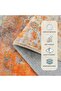 Lahome Moroccan Area Rug - 2’x3’Washable Small Entryway Accent Distressed Non-Slip Floor Carpet Rug - 5