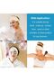4 Pcs Yellow Terry Cloth Facial Spa Headbands, Adjustable Elastic Stretch Head Wraps, Soft Absorbent - 3