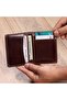 محفظة جلدية من FOXHACKLE للرجال والنساء، محفظة رفيعة قابلة للطي مع خاصية حجب RFID، تصميم نحيف للجزء الأمامي - 6