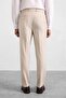 Beige Slim Double Breasted Collar 6 Drop Suit - 8