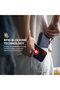 محفظة بطاقات جلدية مانعة لتقنية RFID مع حامل بطاقات منبثق وحجرة للأوراق النقدية، وحامل بطاقة الهوية. - 5
