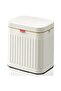 Kitchen Trash Can with Lid, 2 in 1 Small Garbage Can Compost Bin Countertop, Wall-Mounted Under Sink