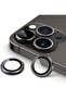 واقي عدسة الكاميرا لهاتف آيفون 14 برو/14 برو ماكس، باللون الأرجواني الداكن |   زجاج مقسى 9H، مع إطار معدني