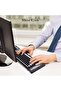 لوحة مفاتيح سيليكون لاسلكية، لاسلكية بتردد 2.4 جيجاهرتز، قابلة للطي، مقاومة للماء والغبار والضوء. - 4