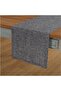 Home linen table runner, 30x180 cm, exquisite handmade coffee table runner - orange - 2