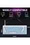 60% Mini Wired Gaming Keyboard Rgb Backlit Ultra-Compact Waterproof Membrane Keyboard for Pc Computer - 6