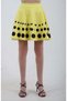 Yellow Polka Dot Mini Skirt - 5
