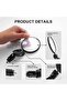 2 round adjustable bike mirrors. - 4