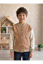 Pulled Pocket, Ribbed, Embroidered Children's College Coat / School Coat - 3