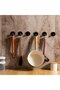 Black self-adhesive wall hooks (9-pack) - Stainless steel bathroom hooks - Self-adhesive hooks suitable for kitchens, bathrooms, and bedrooms - 4