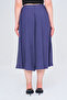 Women's Wide-Leg Skirt-Look Bermuda Shorts - 5