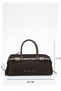 Women's Handbag Suede Brown Sly462 - 4