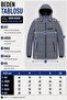 Nova Winter Inflatable Coat with Crested Snap Fasteners Pldp 3007_50452 - 7