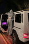 Culture Gray Camouflage Pattern Zippered Kangaroo Pocket Hooded Embroidered Premium Lace-Up Baggy Tracksuit Set - 5