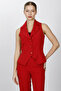 Jacket Collar Vest 1532100-Red - 1532100 - 7