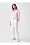 Lcw Everyday Pink Striped Oversize Poplin Women's Shirt - 2