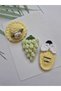 Pinterest Combinations Gift Set for Baby with Less Hair Hairless Baby Hair Clip 3-Piece Mixed Sets Handmade Knitted Organic Baby Hair Accessories - 5