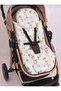 100% Cotton Orthopedic Baby Stroller Cushion with Lumbar Support, Size: 30X80