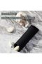 Garlic Press Mincer Set, Manual Rust Proof Dishwasher Safe Garlic Crusher with Ergonomic Handle, Sil - 7