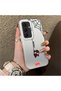 Samsung Galaxy S25 Fe Compatible Silicone Edge Hard Back Case Couple Phone Case Spiderman Patterned - 3