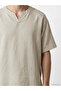 Esvab • Modern & Distinctive Relax Fit Linen Blend Men's Shirt - 3