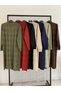 Collared Zippered Patterned Knitwear Tunic - 2