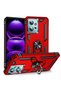 Xiaomi Redmi Note 12 4g Case Camera Protector Magnetic Stand Tank Protection