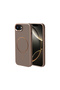 iPhone 17E Case Magsafe Carbon Fiber Look Metal Camera Raised Silicone Vintage - 2