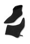 Celeste Rosa Women's Pointed Toe Heeled Boots 0012400 Black Suede - 6