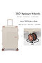 4PC ABS Hardside Luggage Set 14/20/24/28 Inch with TSA Lock & Spinner Wheels, Includes Travel Makeup Case, Lightweight Carry-On & Checked Suitcase Set for Women Men - 6