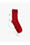 Cotton Ribbon Patterned 2-Piece Sock Set