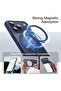 URBAN 360° Rotatable Ring Stand Case for iPhone 17 Pro Max, Deep Blue | Compatible with MagSafe, Ca - 4