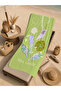 Green Sea Lover Sea Shell and Fish Patterned 70X150 Beach Towel - Digital Printed Fade-Resistant Bath Towel - 5