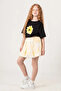 Girl's Tie-Dye Pattern Balloon Skirt City Style 2612 - 2