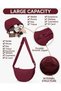 Hobos and Shoulder Bag, Crossbody Bag, for Women and Men, Adjustable Waist Bag, Small, School, Al - 5