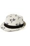 Kids straw hat 2pc coconut print sun/beach/camping unisex.