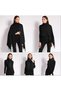 Women's faux cashmere scarf burgundy 200x70cm elegant long. - 3