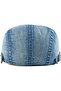 Unisex classic retro denim beret - 2